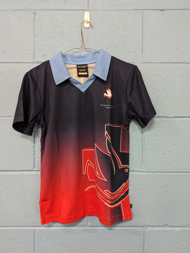 Short sleeve sports t-shirt - Lourdes Blue